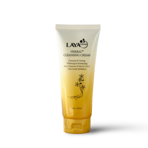 Kem Rửa Mặt Thảo Dược - Laya Green Giúp Trắng Da Làm Sạch Sâu 150g
