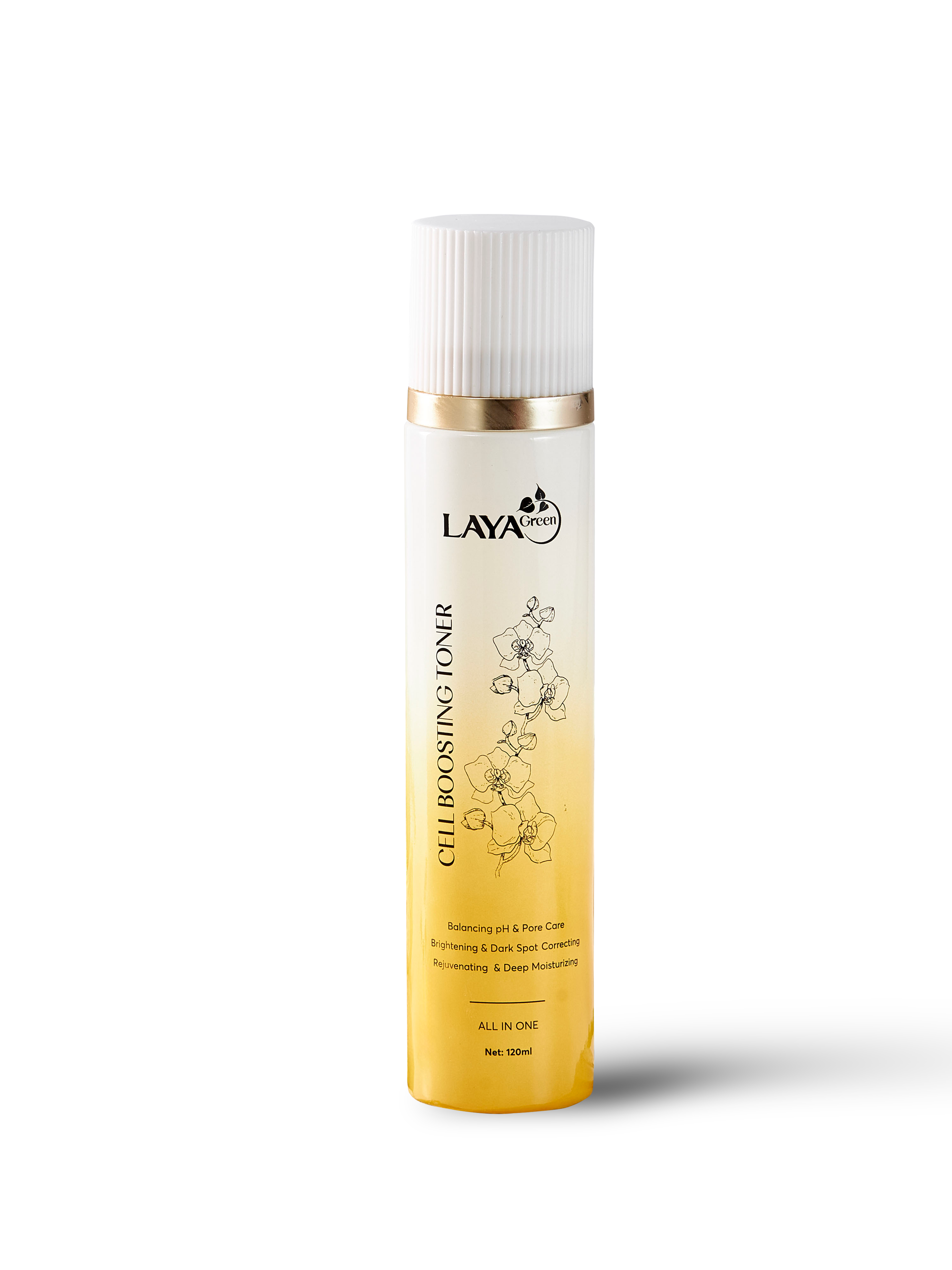 Toner Chiết Xuất Hoa Hồng - CELL BOOSTING TONER [LAYA GREEN - HALAL] 120 ML