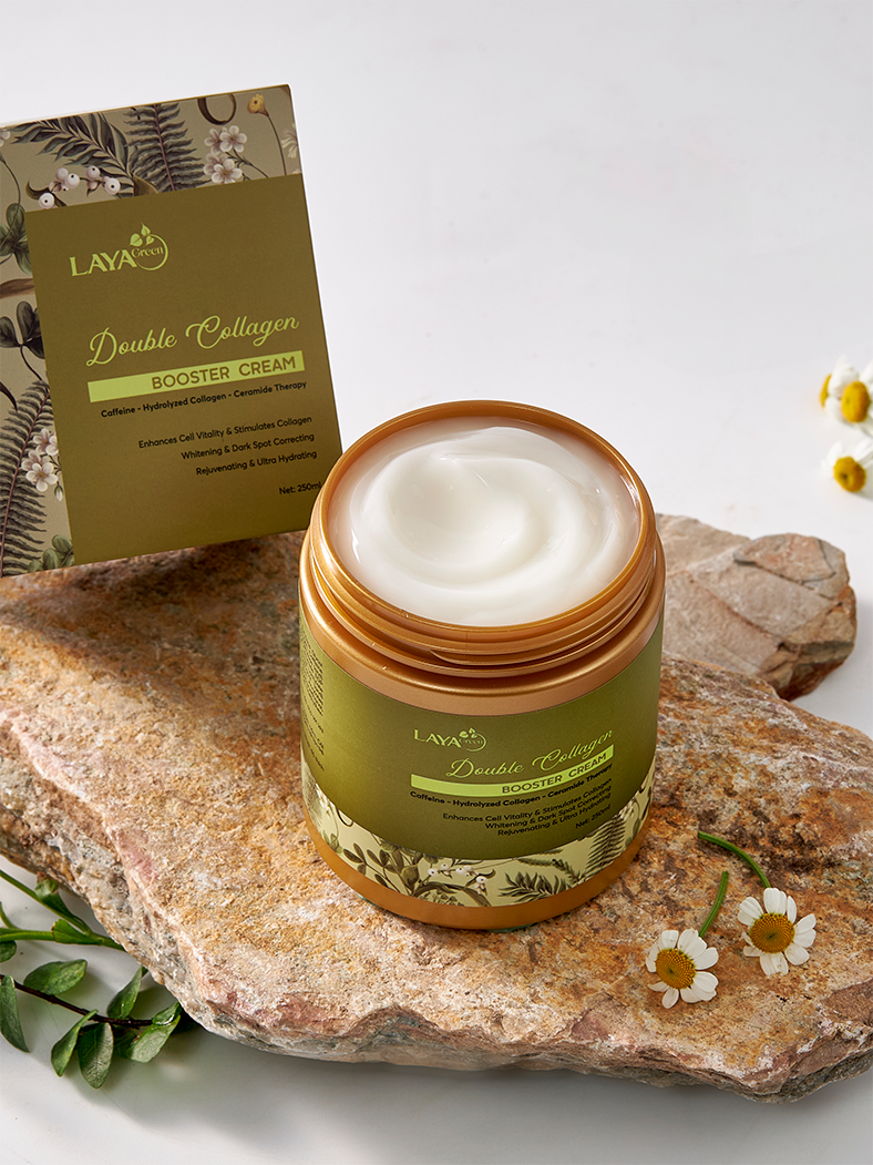 Kem Dưỡng & Massage Mặt Collagen Laya Green - Double Collagen Cream 250g
